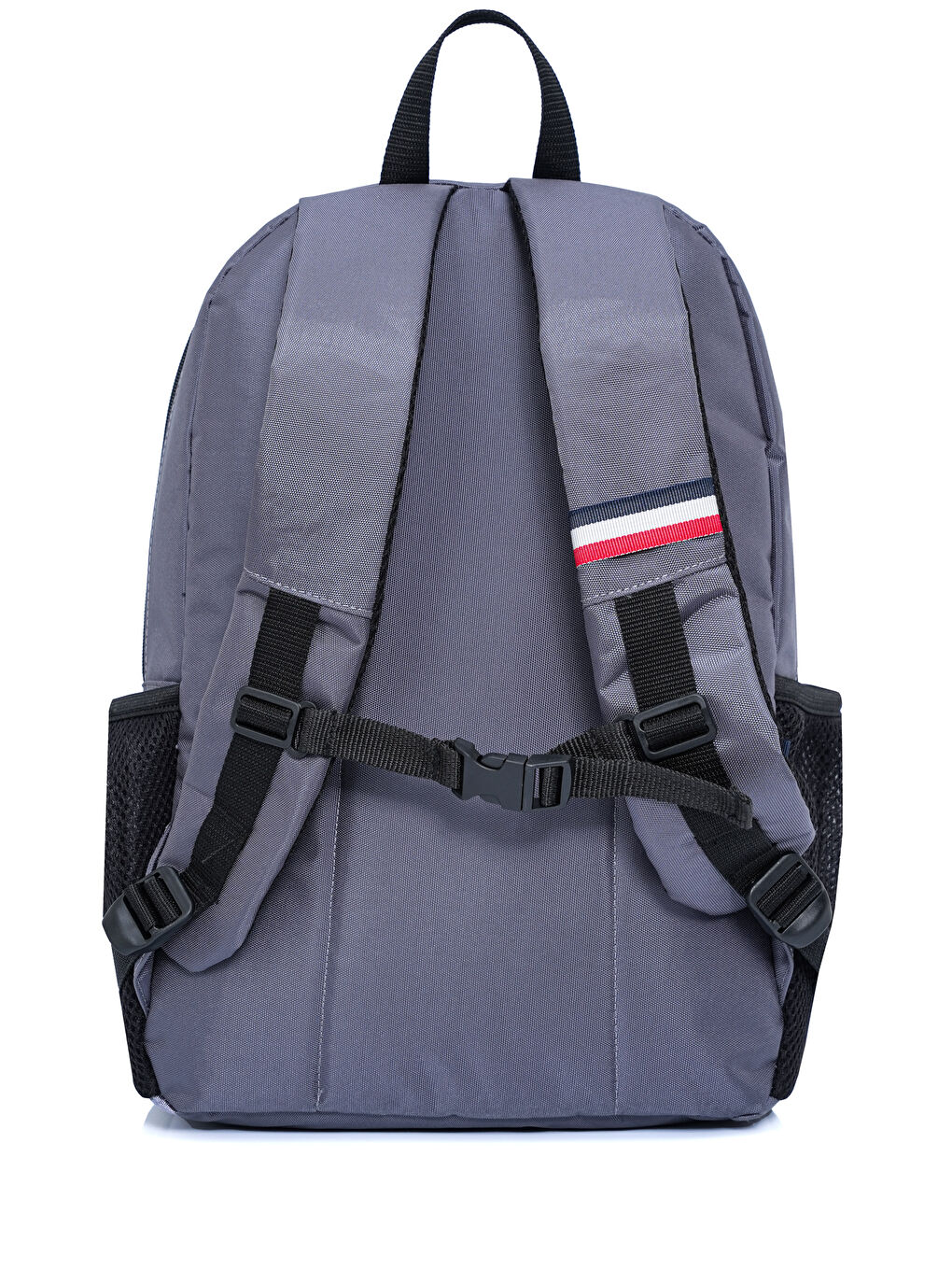 Gri Unisex Çok Gözlü Sırt Çantası-6