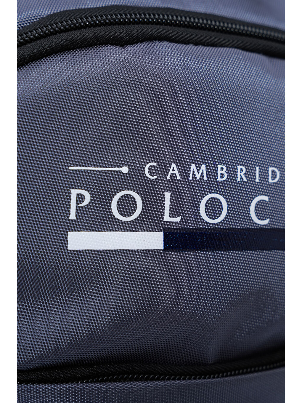 Gri Unisex Çok Gözlü Sırt Çantası-7