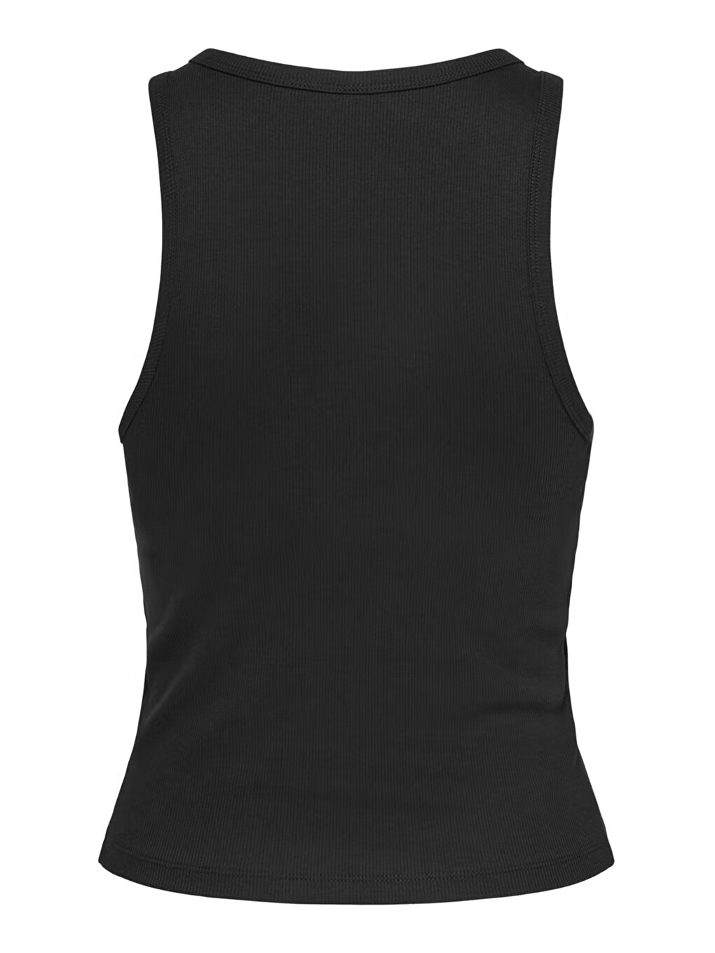 Siyah Onlval Pamuklu Slim Fit Sıfır Yaka Fitilli Atlet 15381855-2