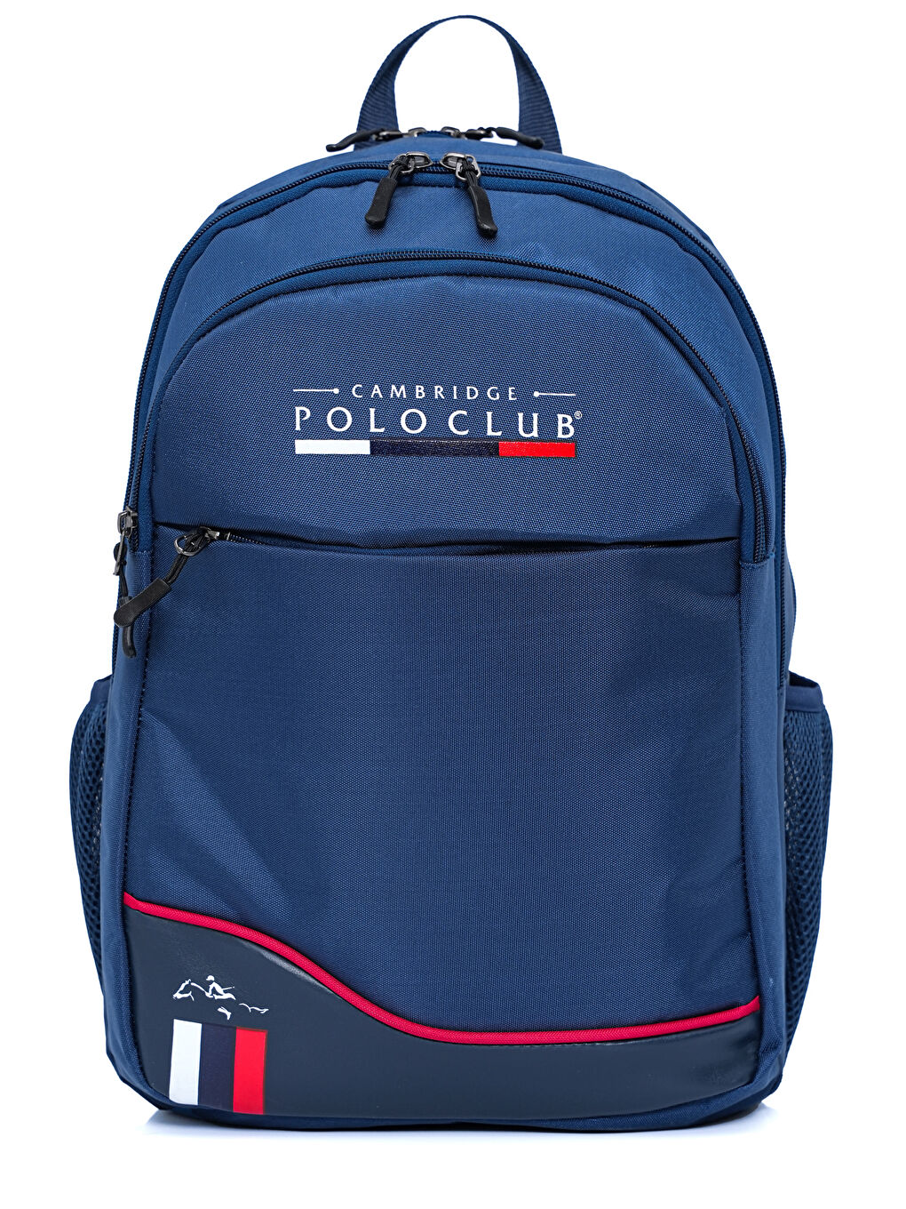 Lacivert Unisex Çok Gözlü Sırt Çantası-3