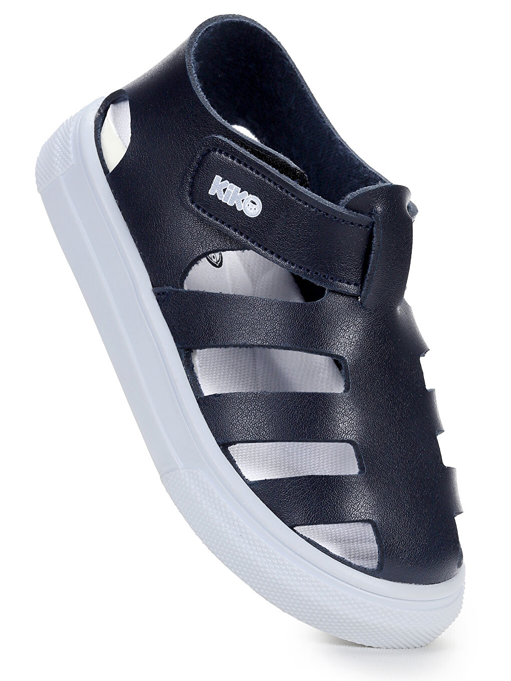 Lacivert Limba Cırtlı Erkek Bebek Sandalet