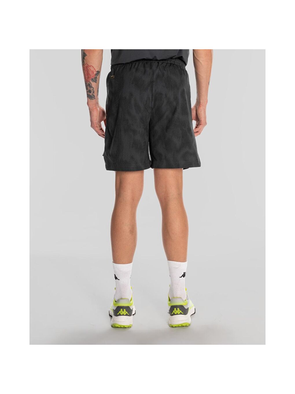Kombat Fuvu Erkek Gri Şort-3