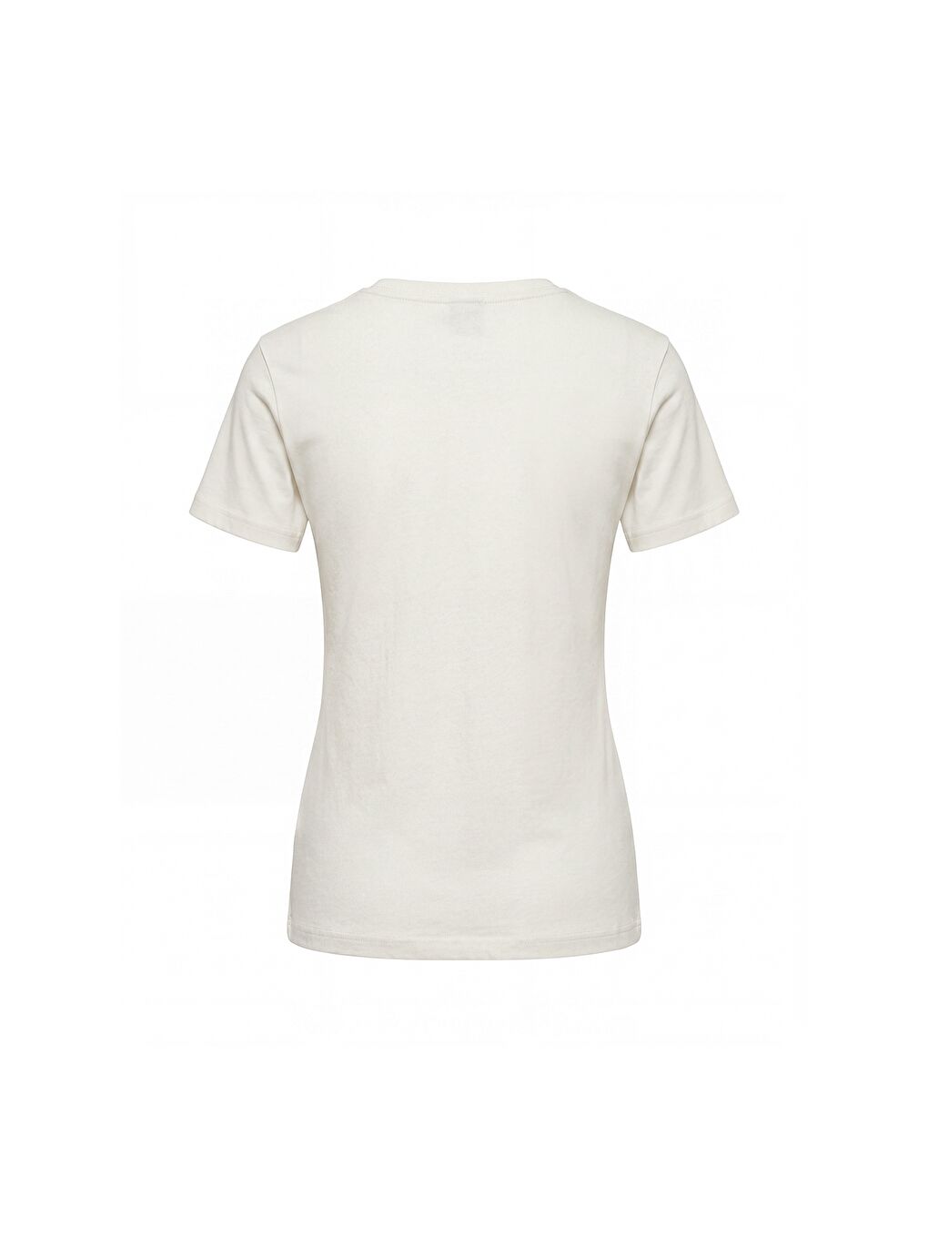 Bej WL 11TEAM Ekru Kadın Kısa Kol T-Shirt-1