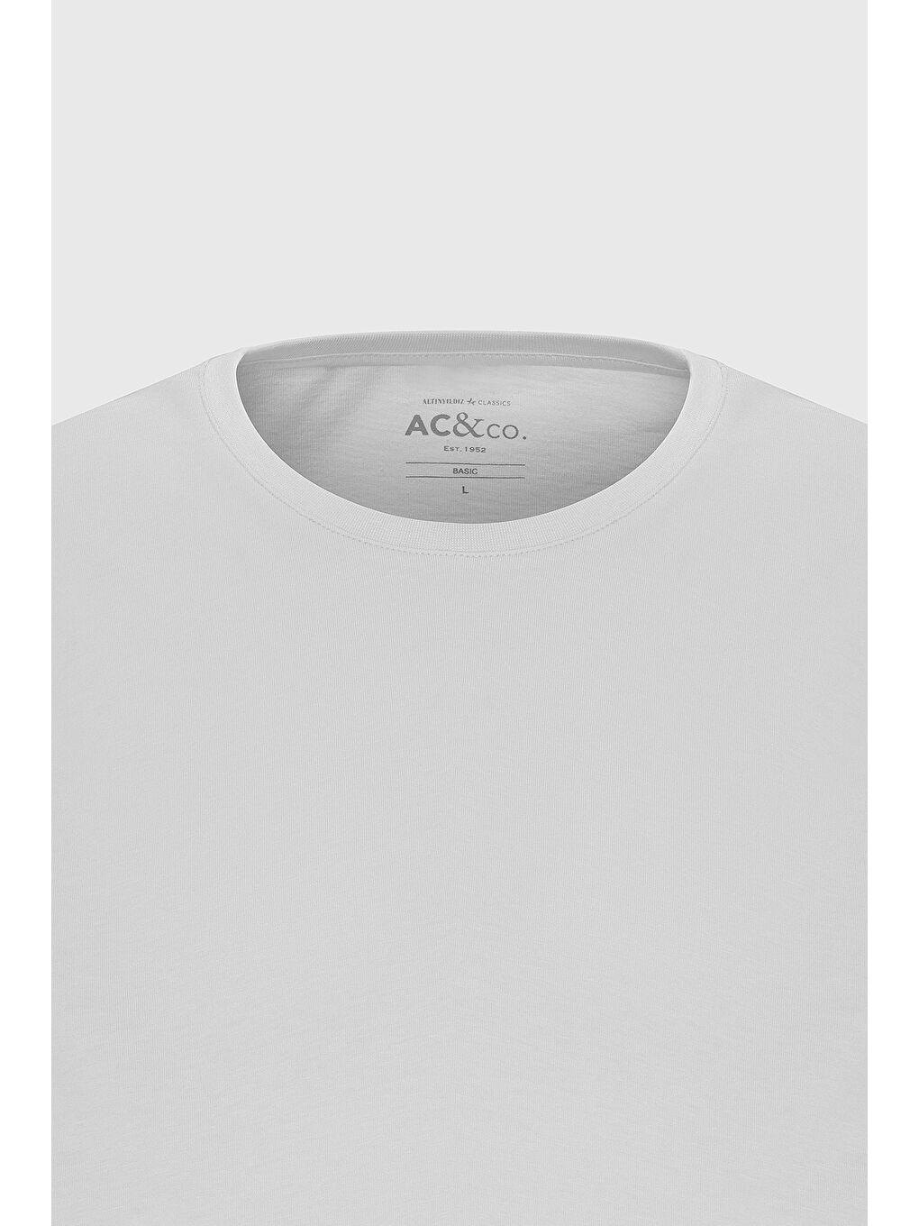 Erkek Beyaz Slim Fit Dar Kesim %100 Pamuk Bisiklet Yaka Kısa Kollu Tişört-9