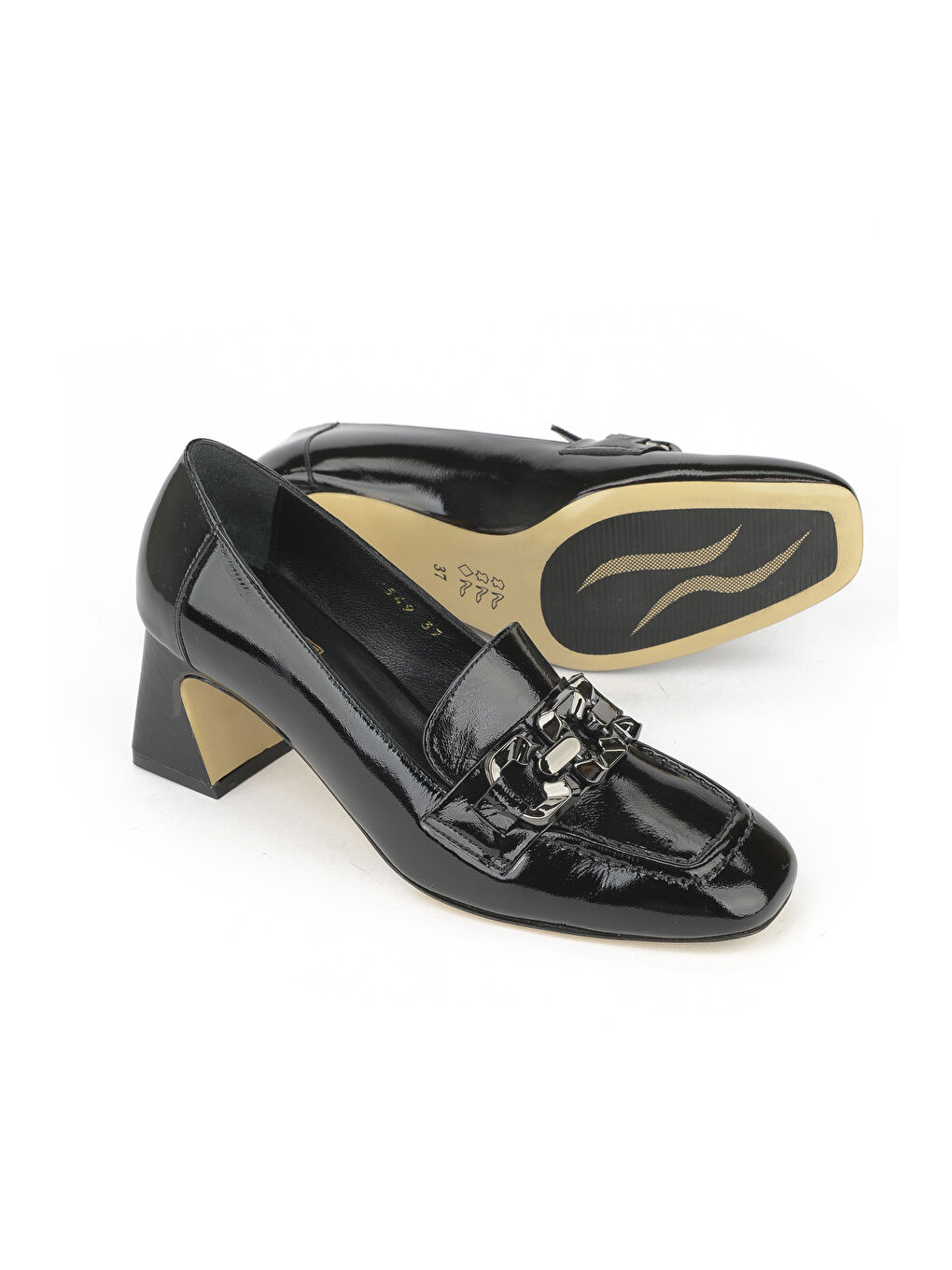 Kadın Hakiki Deri Ayakkabı 1531030Z2549 Siyah-3