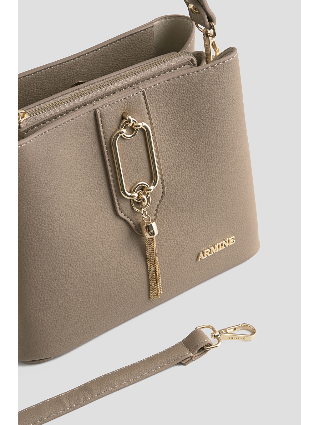 Bej Pia Çanta Vizon-1