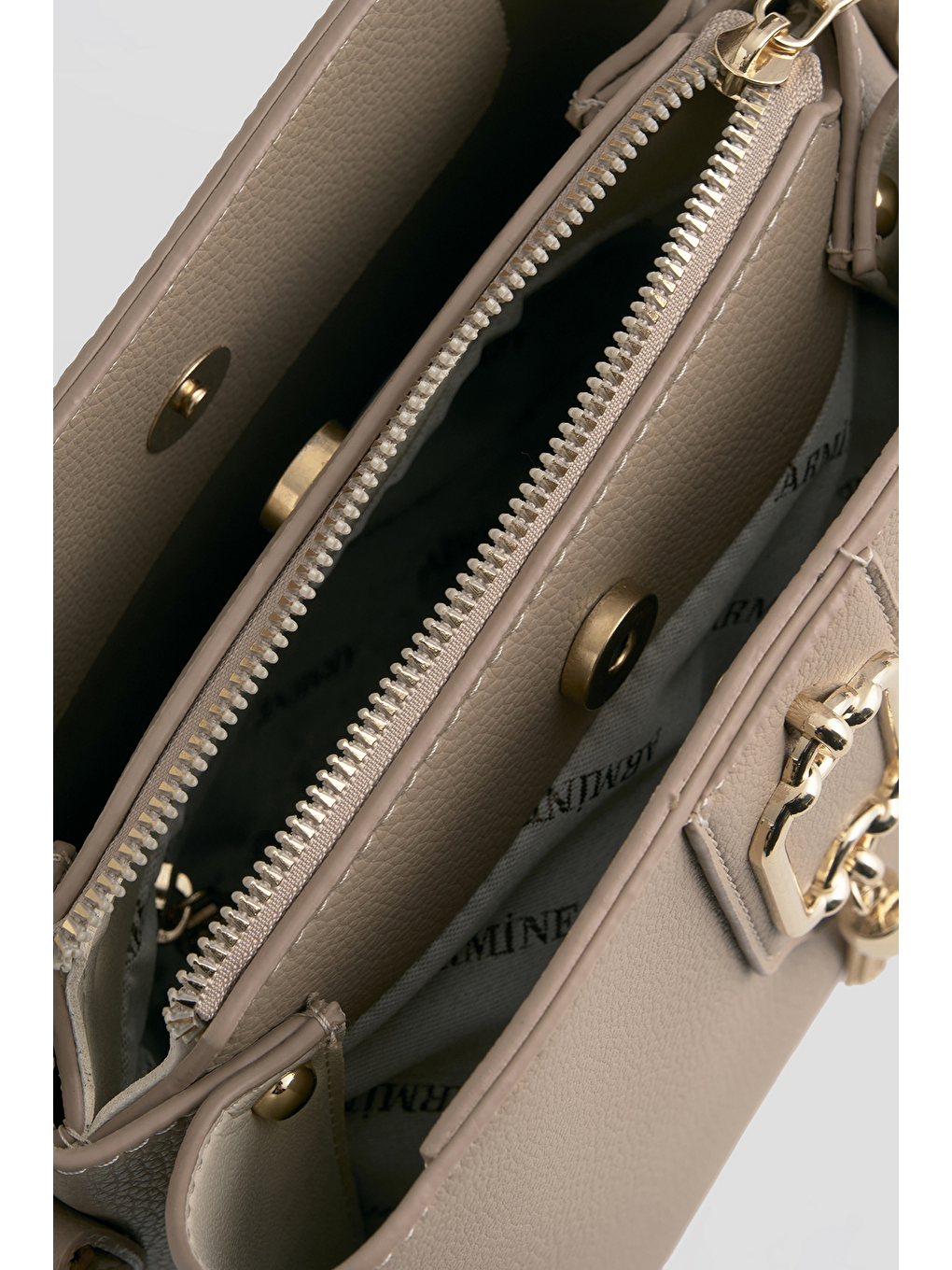 Bej Pia Çanta Vizon-2