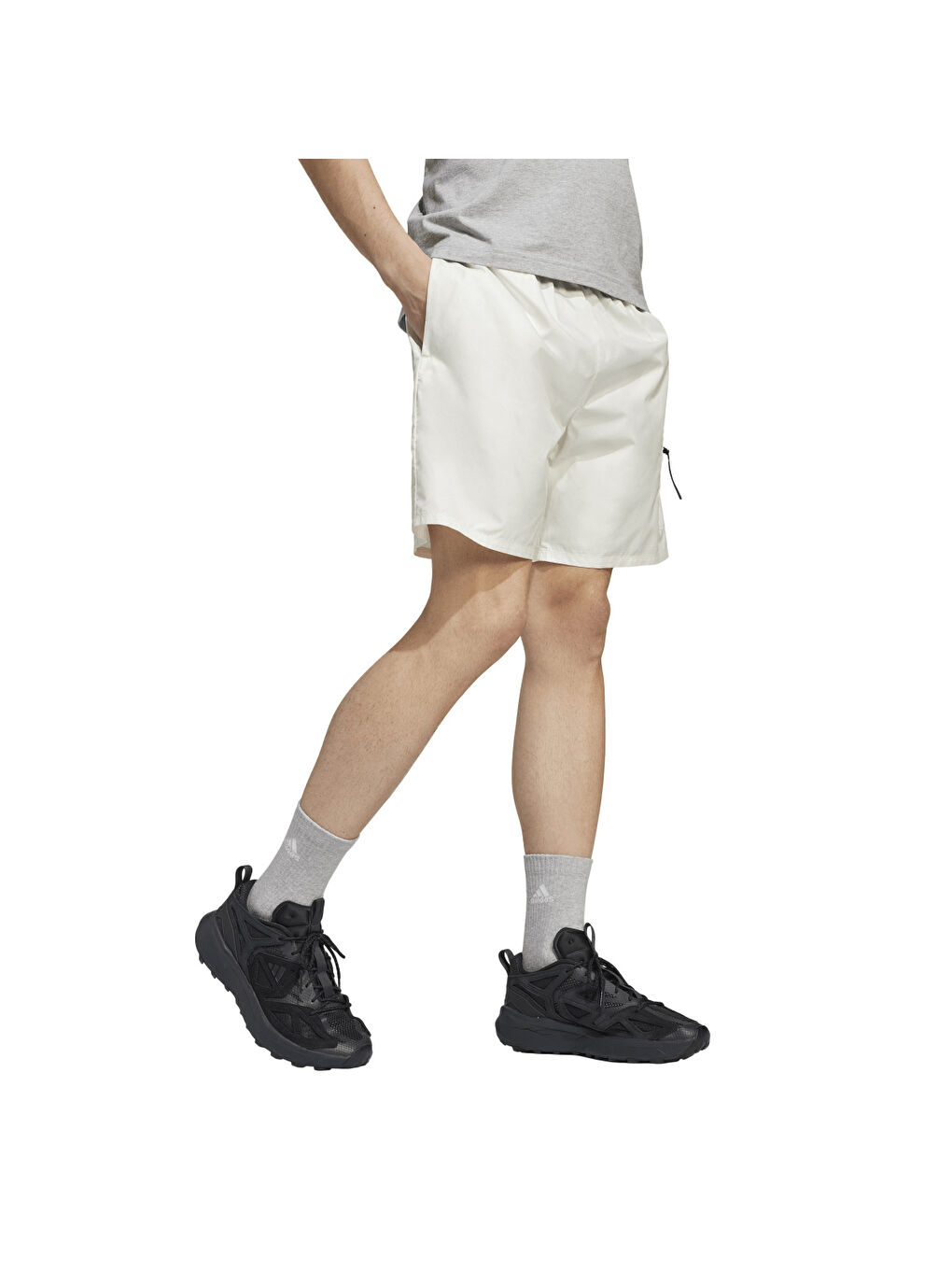 M Ce Sho Gd Erkek Beyaz Şort-4