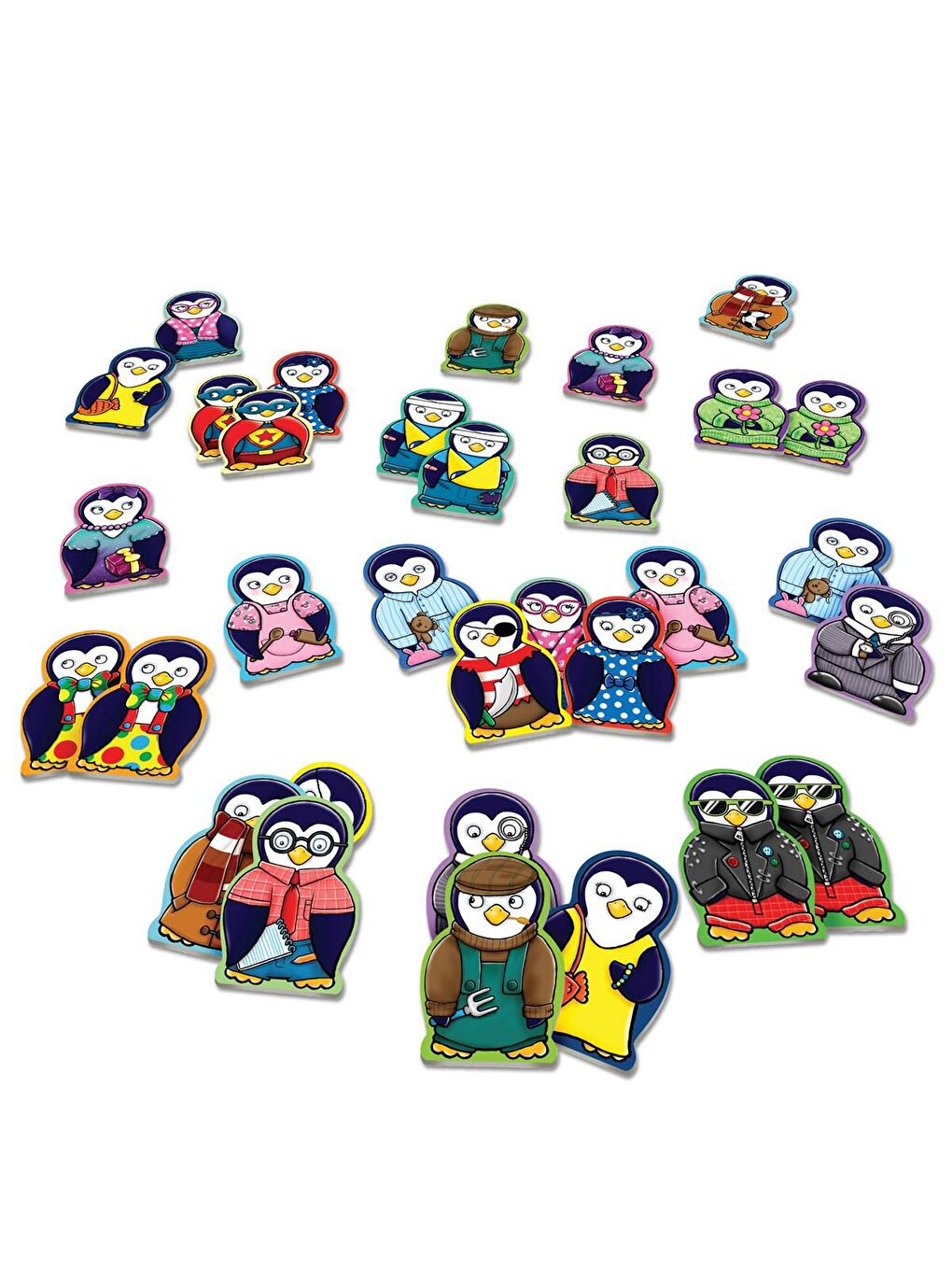 Orchard Karışık Penguin Pairs (Sevimli Penguenler) - 1