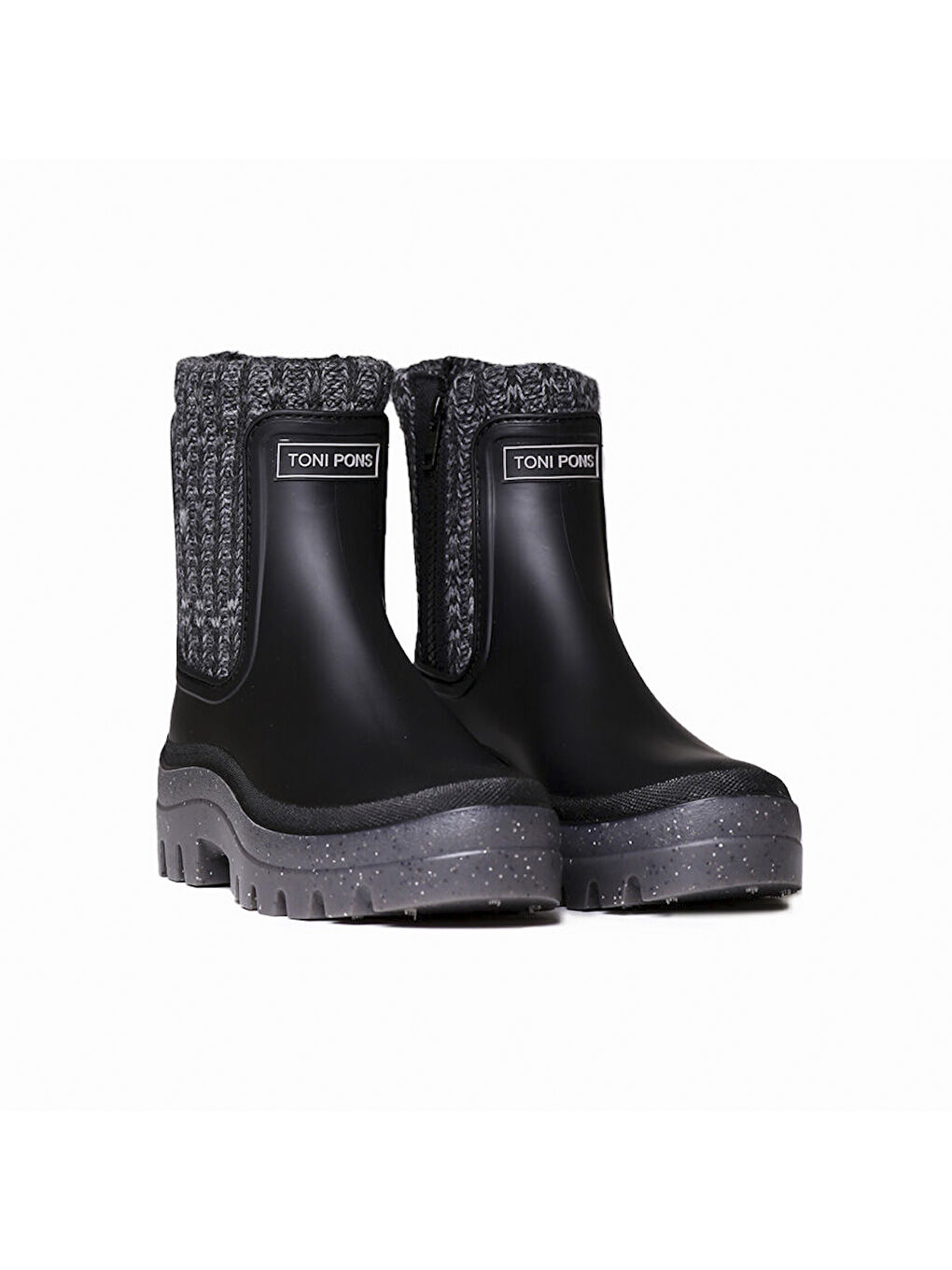 Siyah Kadın Bot (Yağmur ) Camos Rain Ankle boot in Negre (Black)-1