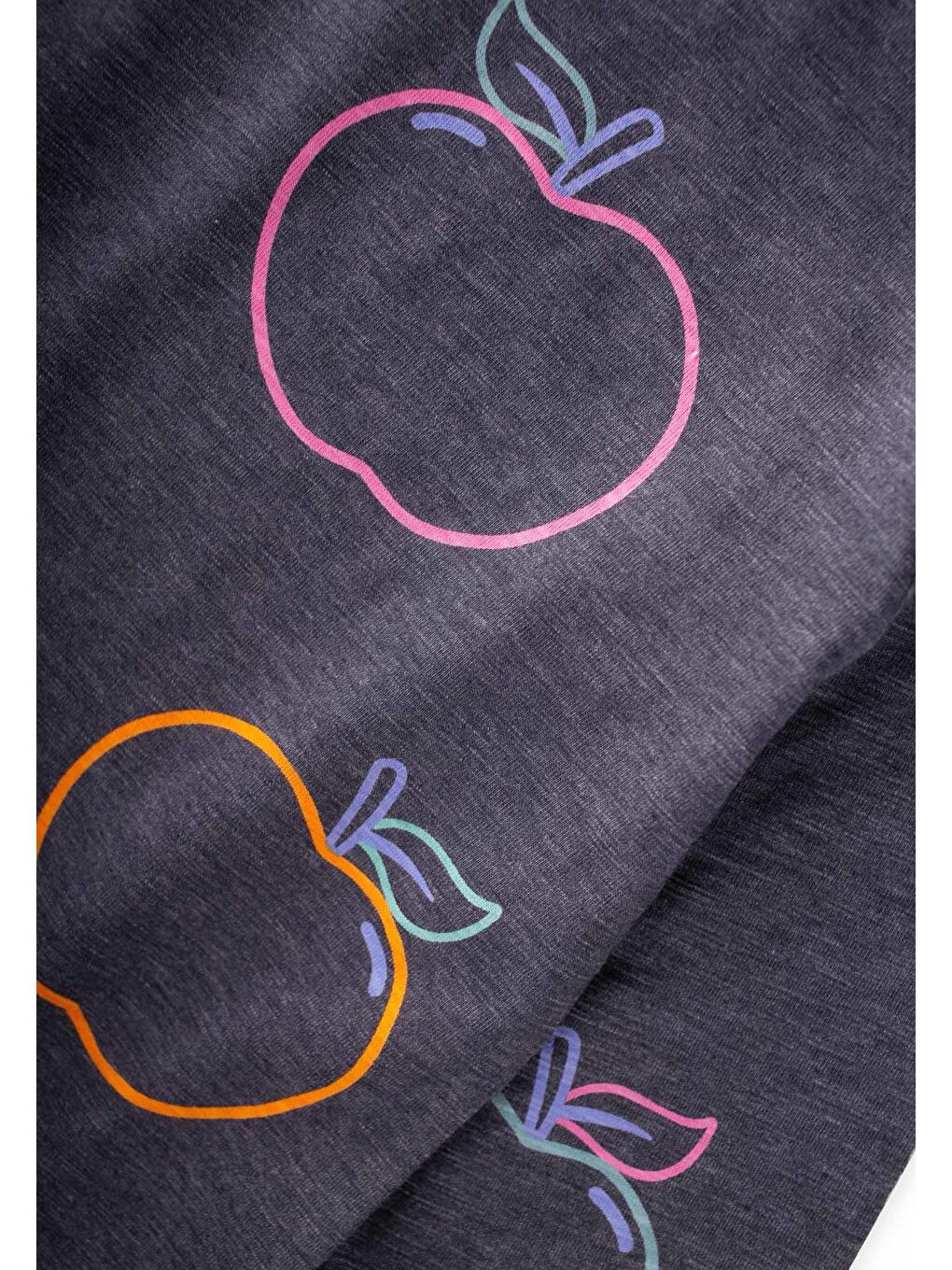 Pijama Takım 2-9 Yaş Gri Melanj-3