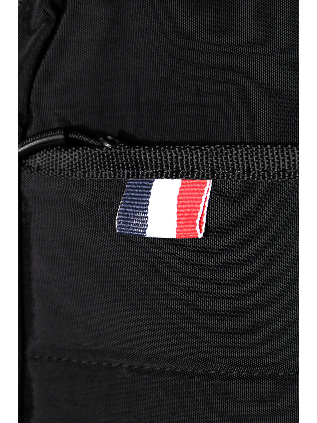 Siyah Minimalist Tasarım Unisex Çok Gözlü Sırt Çantası-5