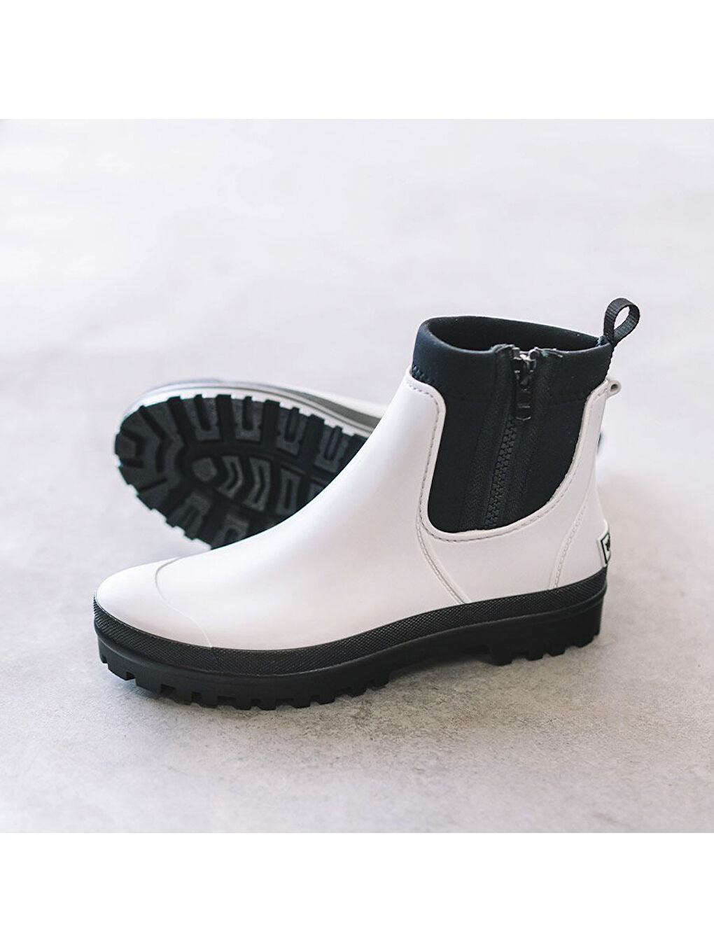 Beyaz Kadın Bot (Yağmur ) Colton Ankle Boot Water Gel-3