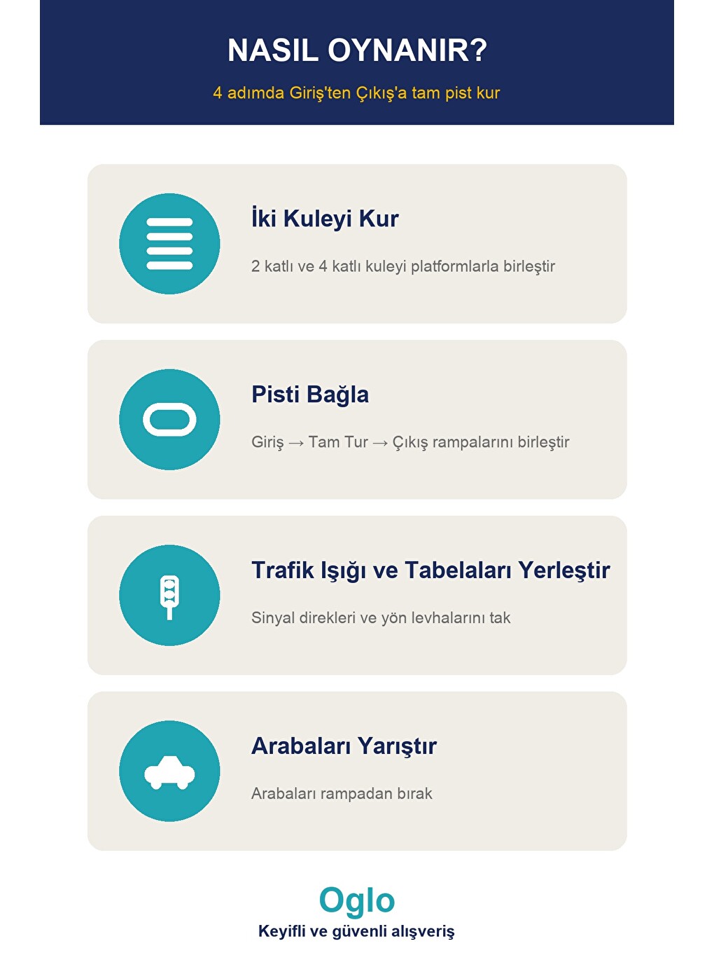 6 Katlı Otopark Garaj Yarış Pisti Seti 81 Parça 2 Araba Çift Kule-6
