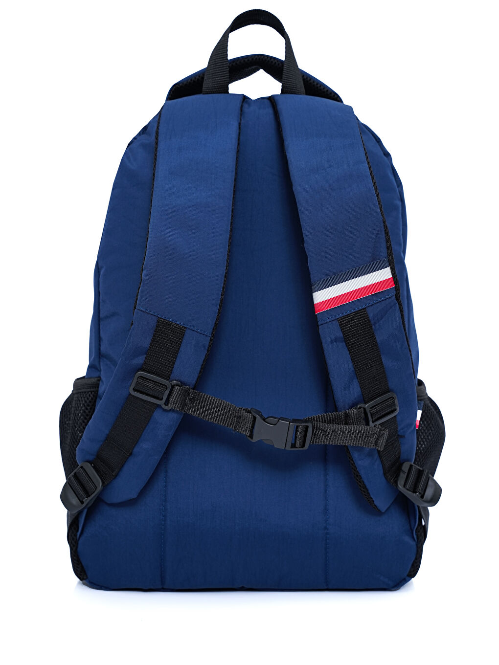 Lacivert Minimalist Tasarım Unisex Çok Gözlü Sırt Çantası-6