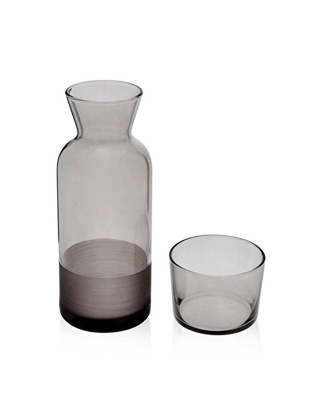 RAKLE Matte Bardaklı Sürahi - Siyah - 700 ml - 1