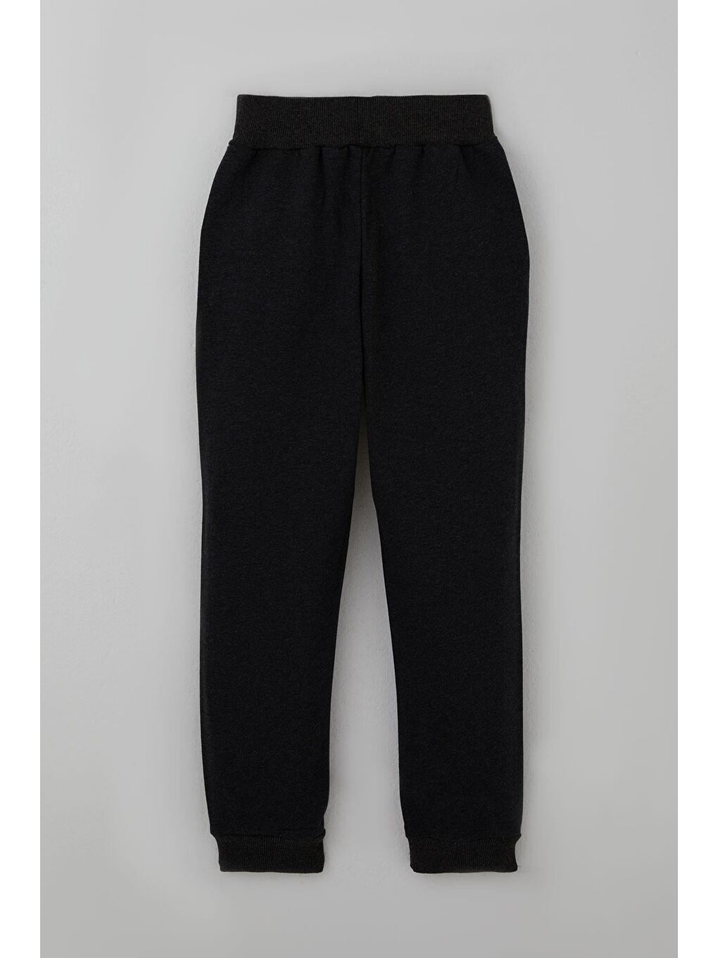 Erkek Çocuk Eşofman Takımı Kapüşonlu Fermuarlı Bağcık Aksesuarlı Beyaz (8-14 Yaş)-4