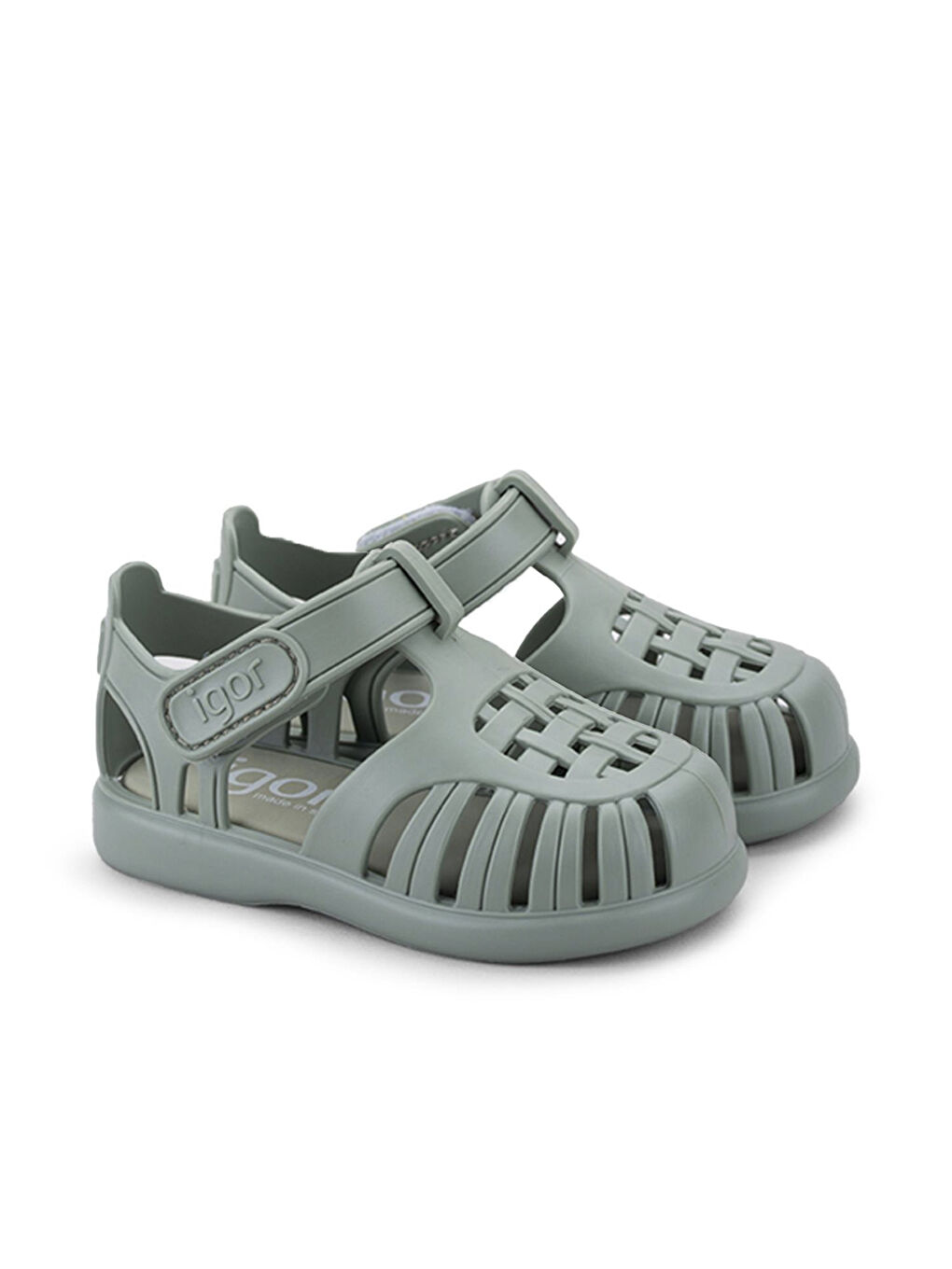 Yeşil Erkek Bebek Sandalet S10271 S10271 TOBBY SOLID 013-Verde 21-23-1