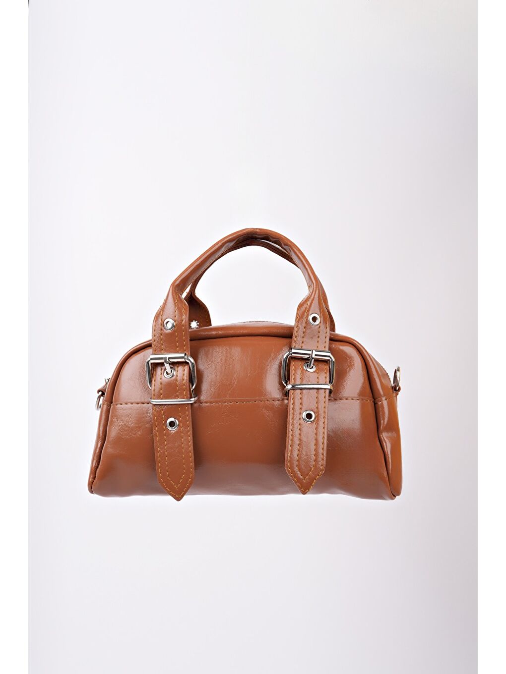 Kahverengi MONTANNA Kadın El ve Omuz Çantası-5