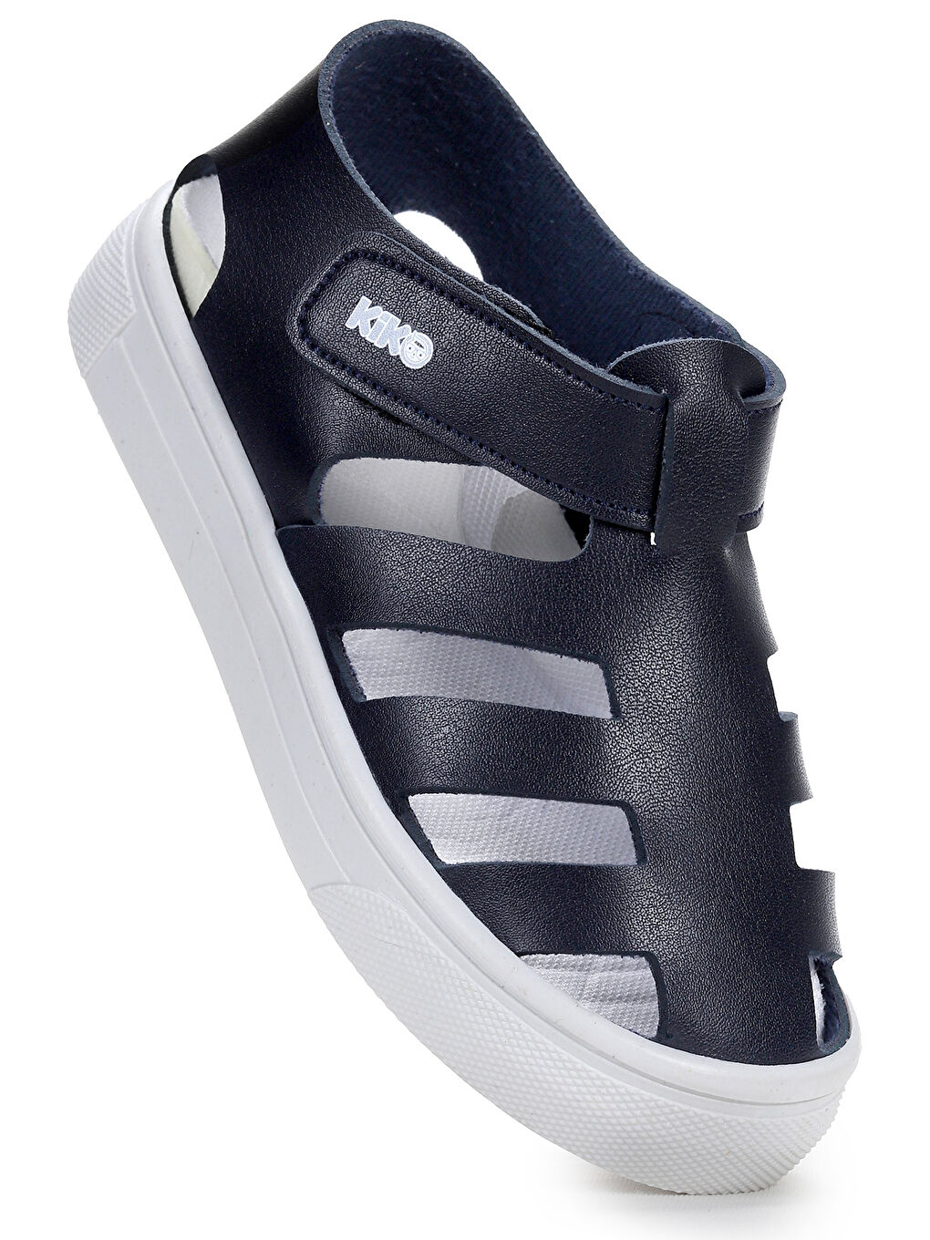 Lacivert Limba Cırtlı Erkek Çocuk Sandalet