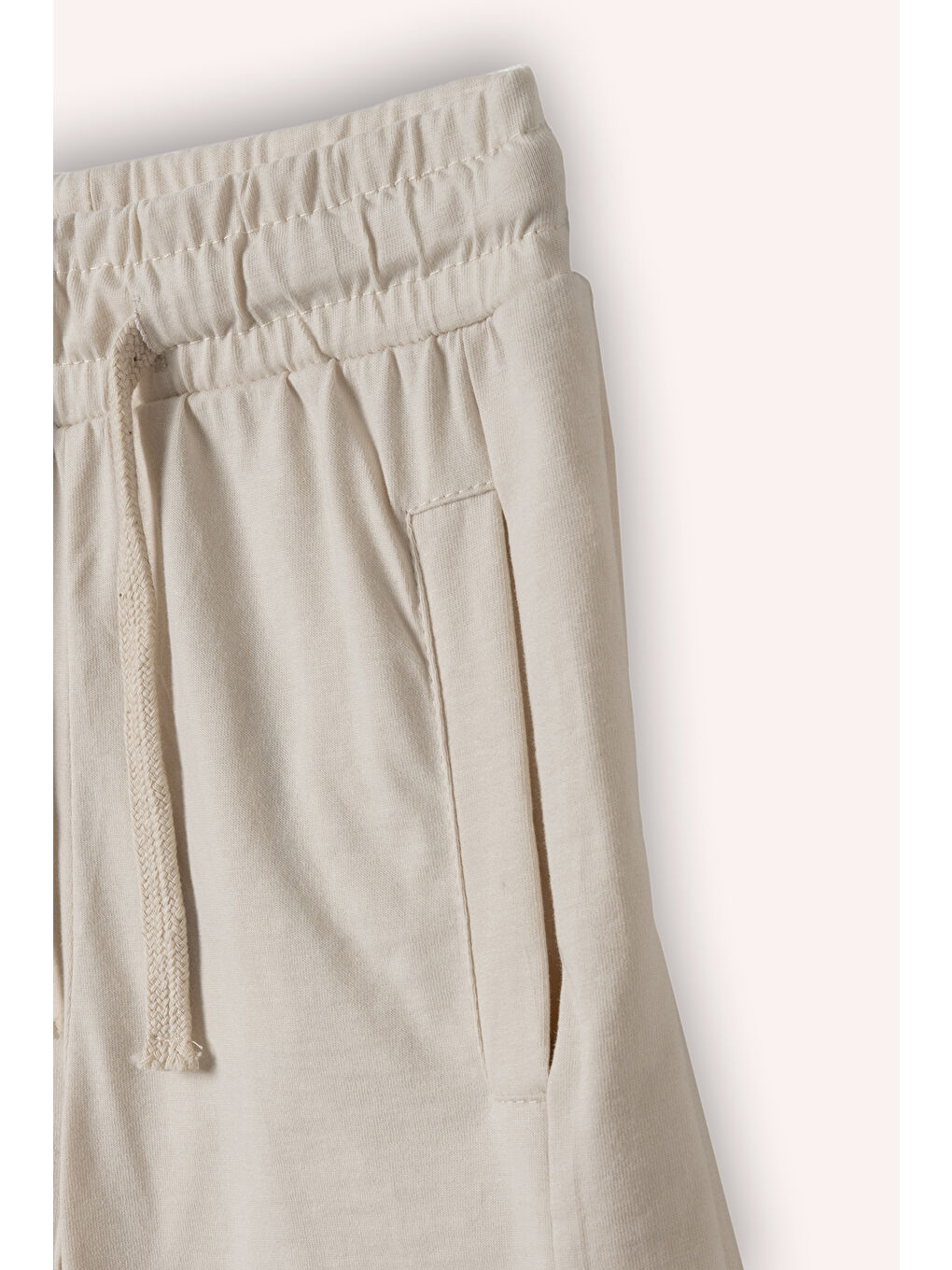 Ekru Erkek Çocuk Şort-1