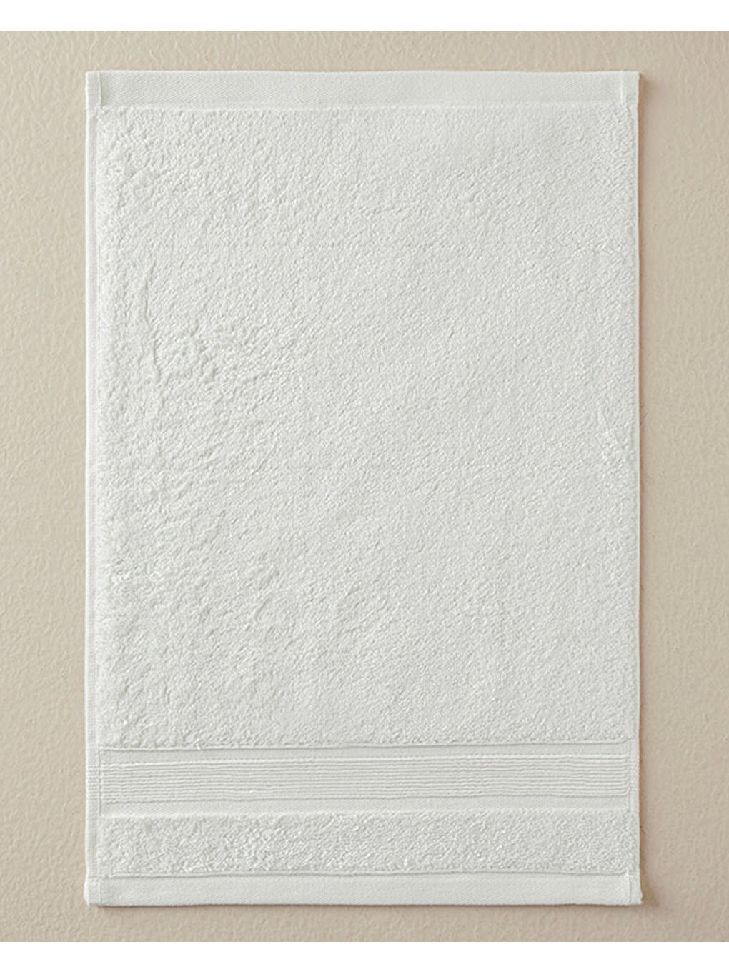 Poffy Soft-Premium Pamuklu El Havlusu 30x45 cm Ekru