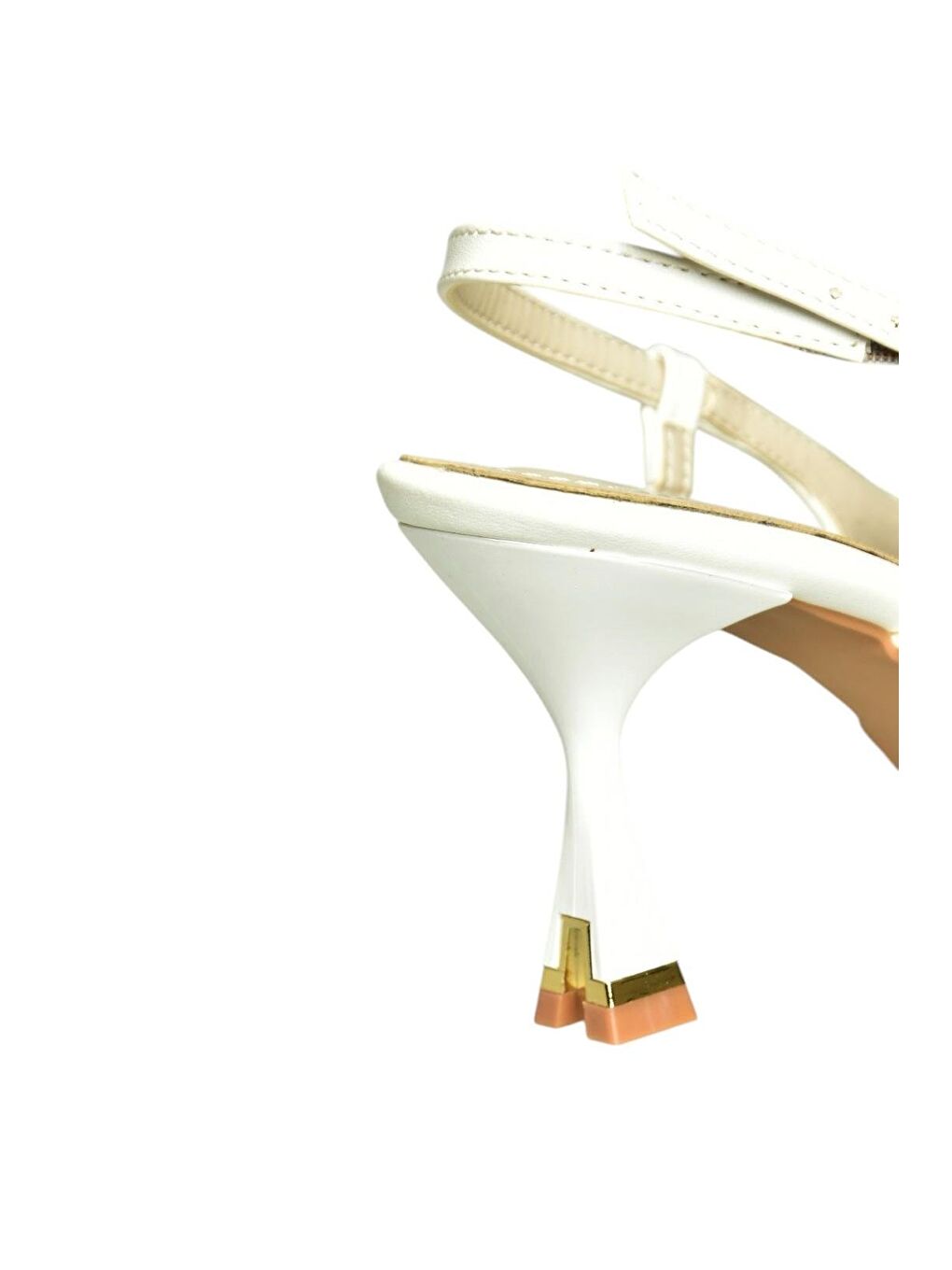 Beyaz Kadın Topuklu Ayakkabı U6760668-6