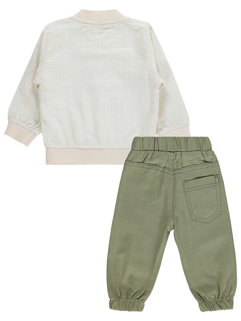 Hırkalı 3 Lü 6-18 Ay Takım - Yeşil-2