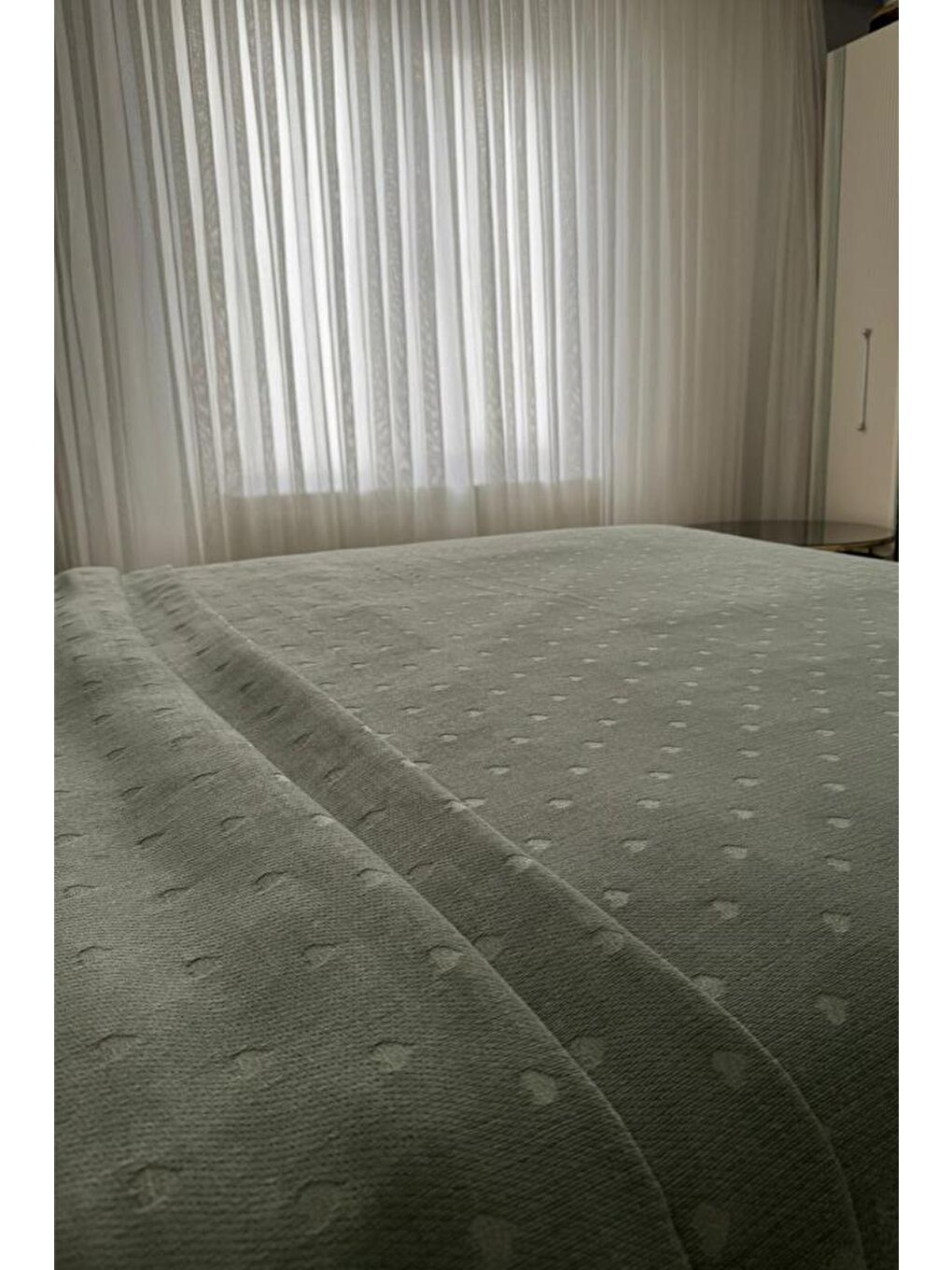 Karışık Gemila 3 Parça Çift Kişilik Yatak Örtüsü 235x250 cm-1