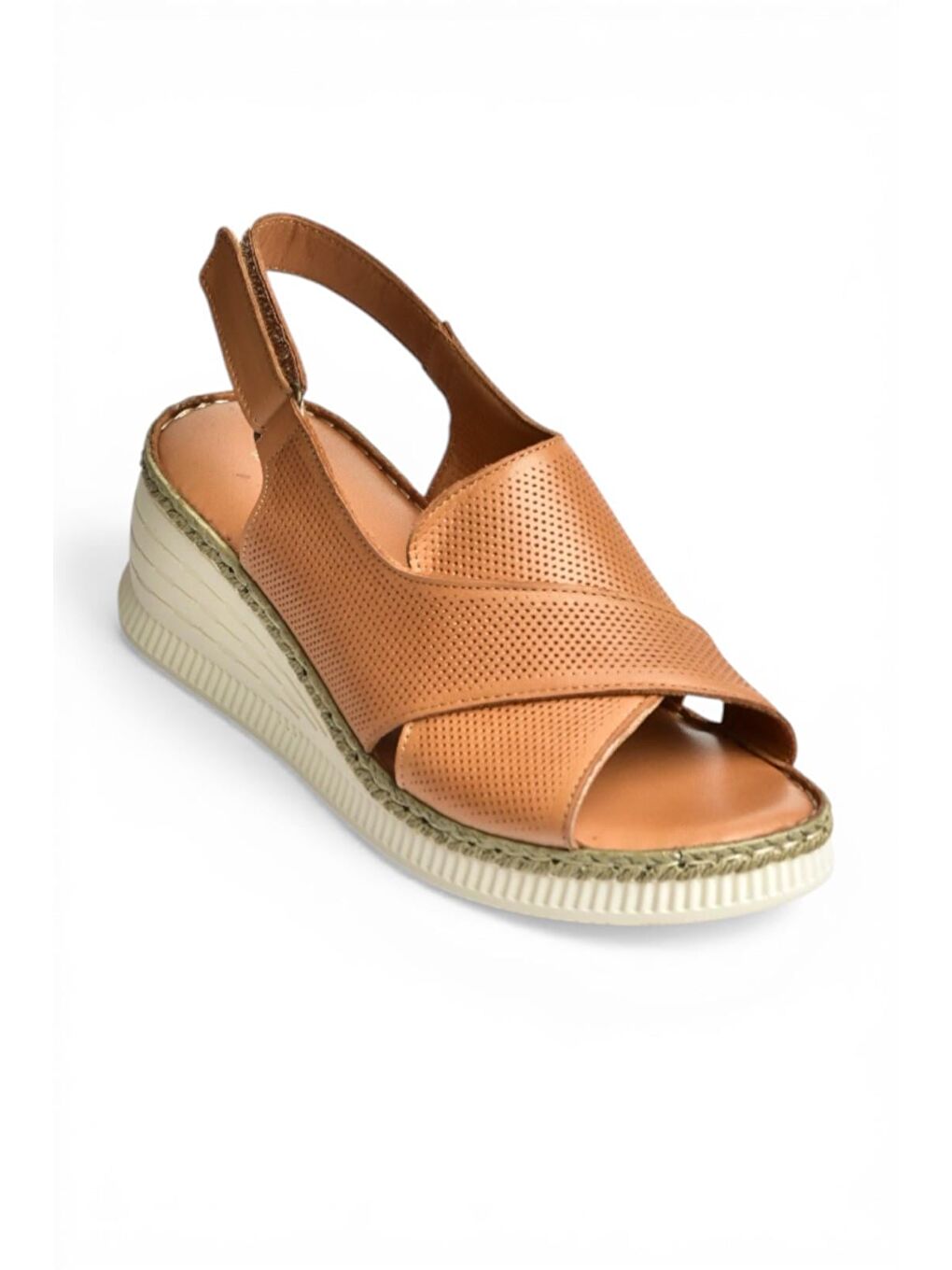 Kahverengi Taba Kadın Sandalet Y555511403-1