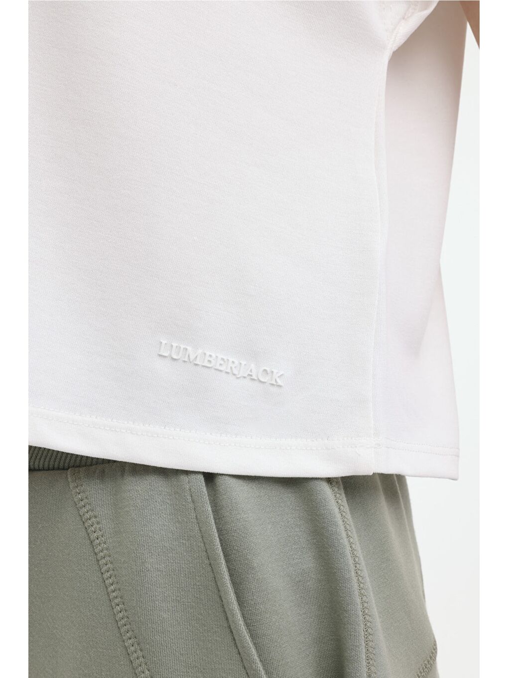 Bej WL FANCY 11MD1012 4FX Ekru Kadın Kısa Kol Tişört-4