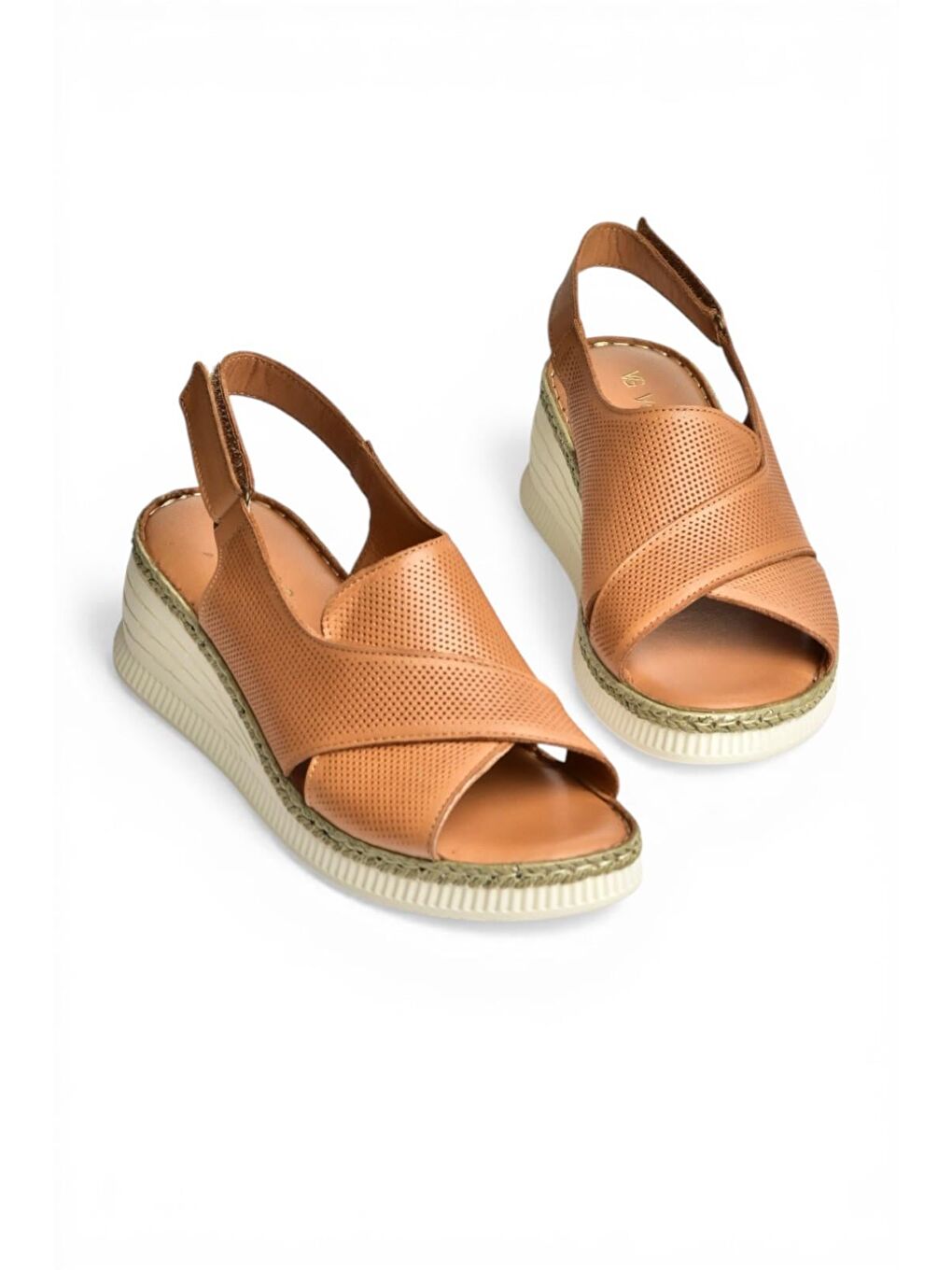 Kahverengi Taba Kadın Sandalet Y555511403-6