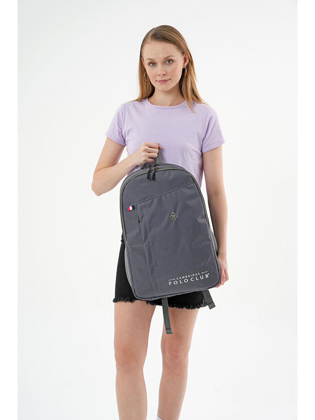 Gri Hafif Su Geçirmez Sırt Çantası Plcan2170-3