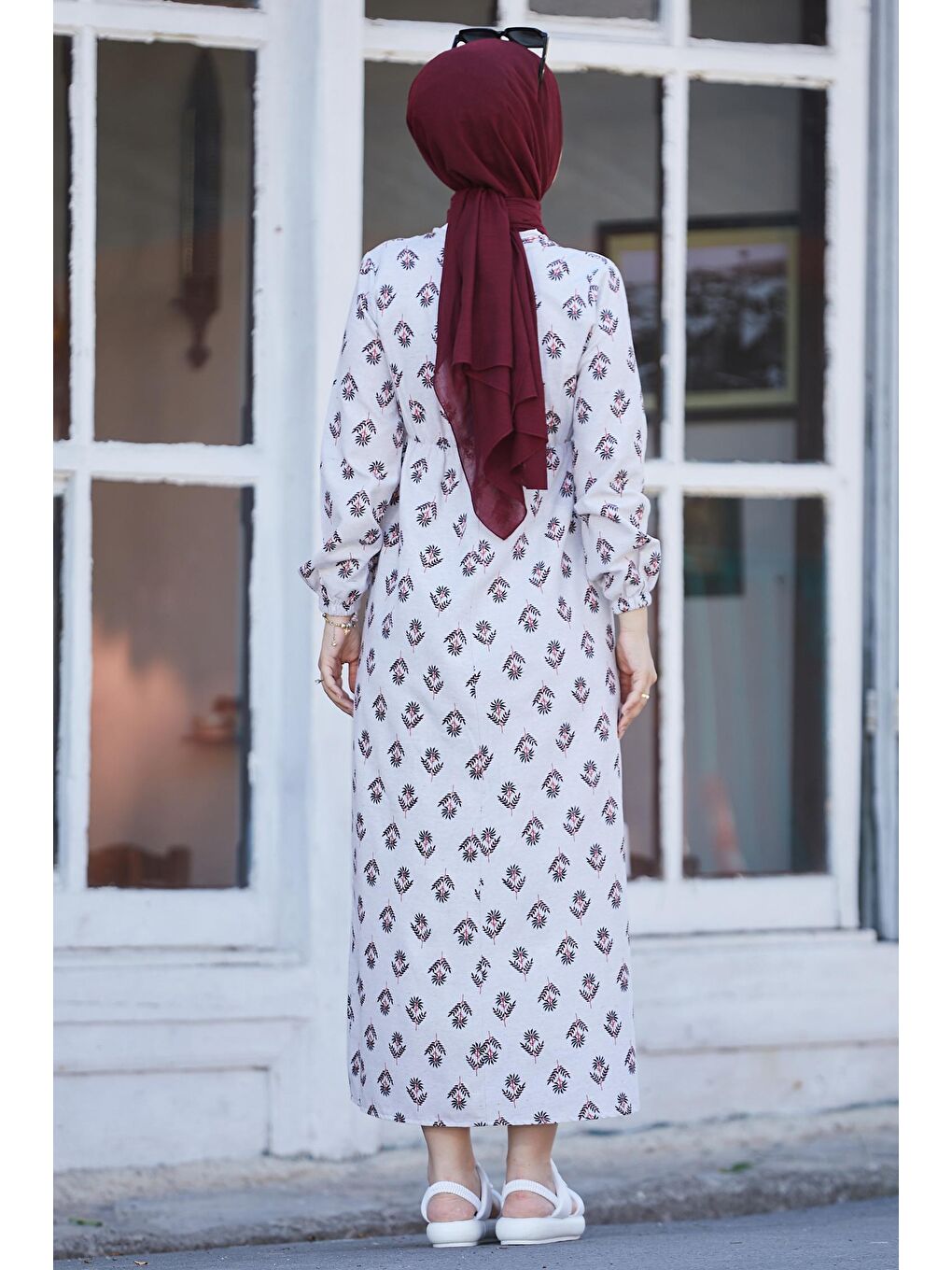 Bisiklet Yaka Kadın Siyah Elbise - 10350-5