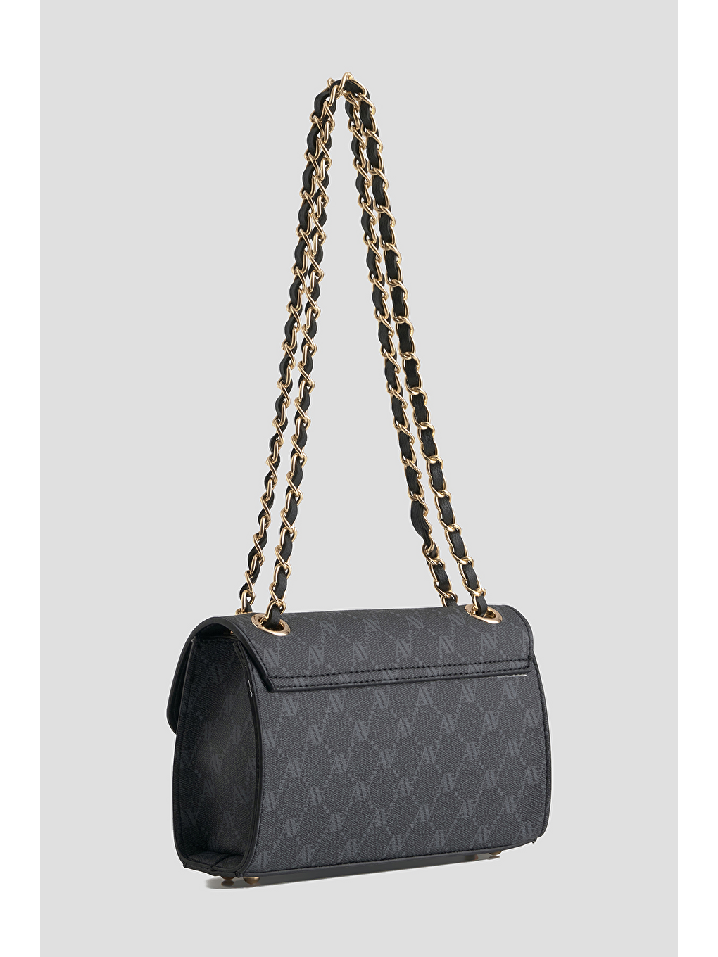 Noktalı Çanta Siyah-3