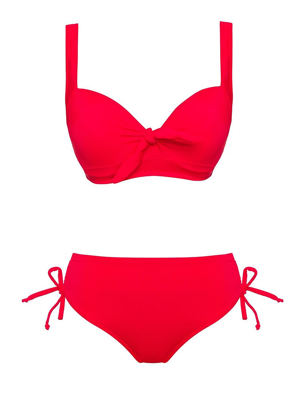 Sailor Moda Kirmizi Toparlayıcı Bikini Takım
