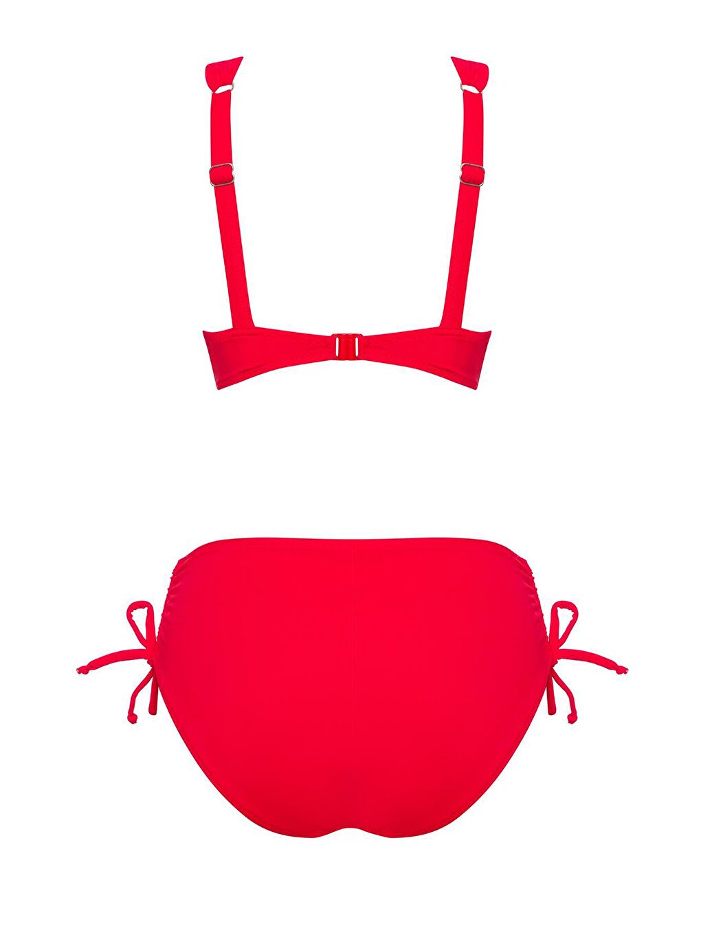 Sailor Moda Kirmizi Toparlayıcı Bikini Takım - 1