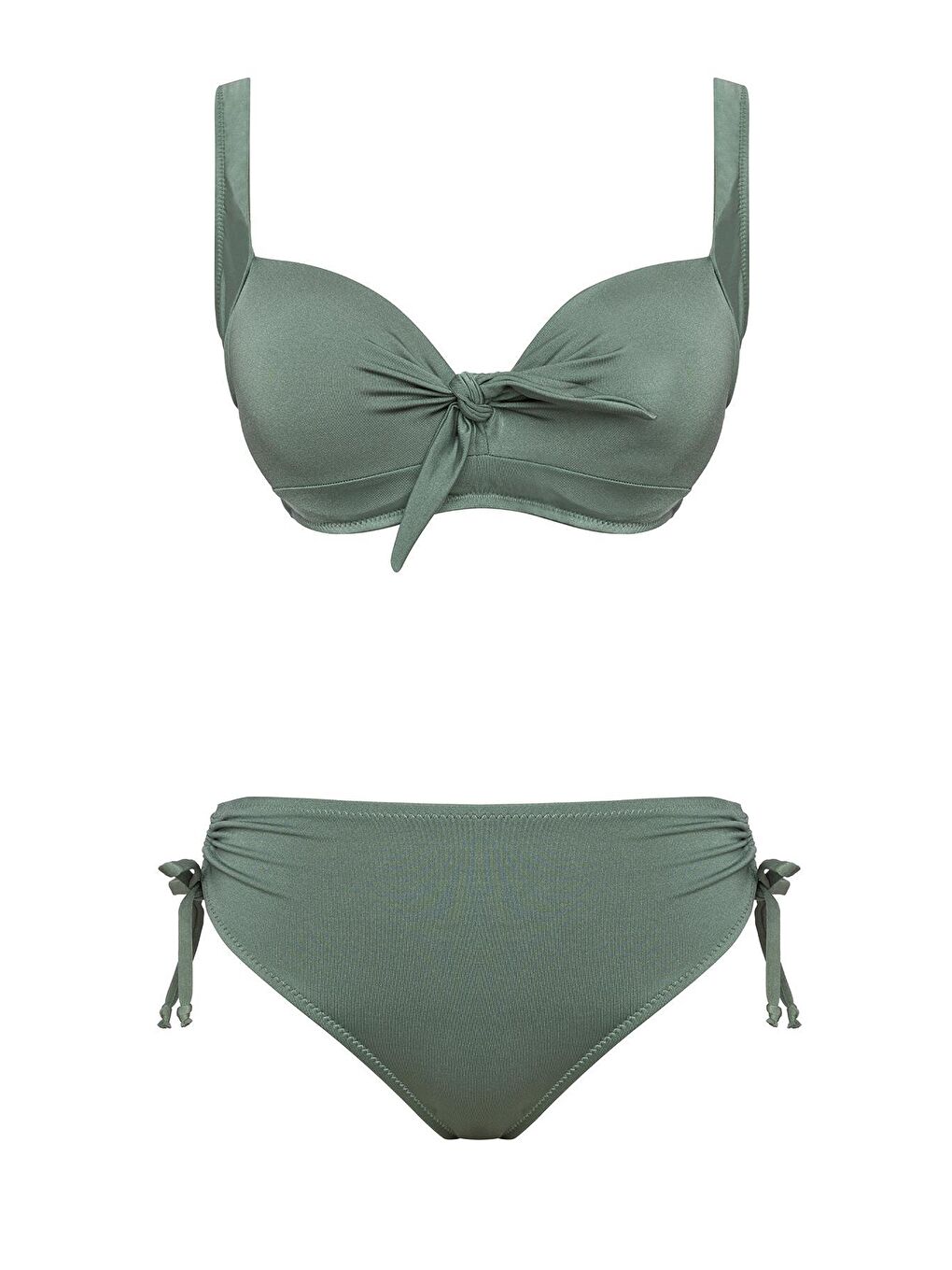 Sailor Moda Petrol Toparlayıcı Bikini Takım
