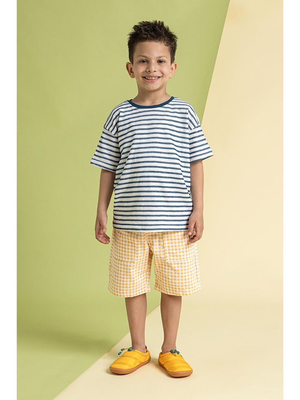 Hoppuff Casual Dinamik Sarı Barefoot Çocuk Ayakkabı-3