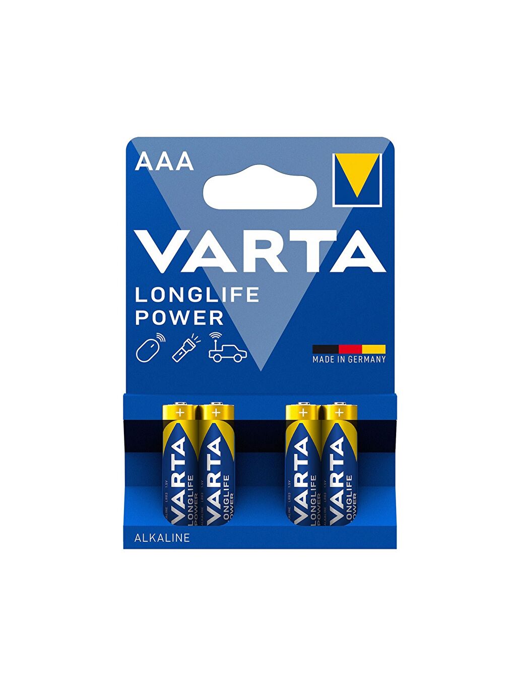 Varta Karışık Longlife 4'lü Power İnce Pil AAA