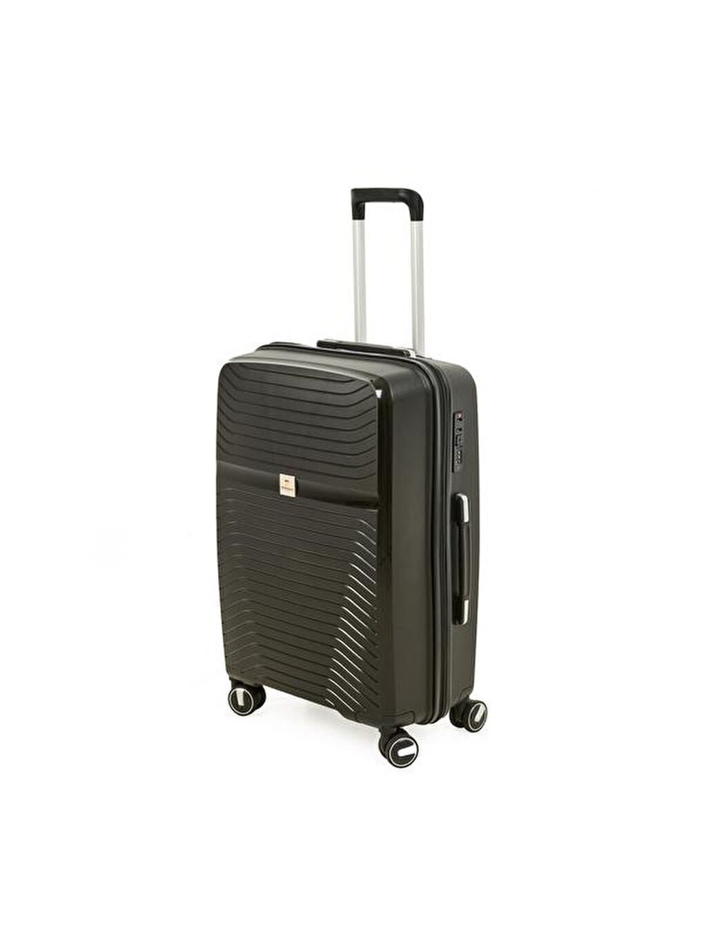 Orta Boy PP Valiz - Siyah - 58 cm-2