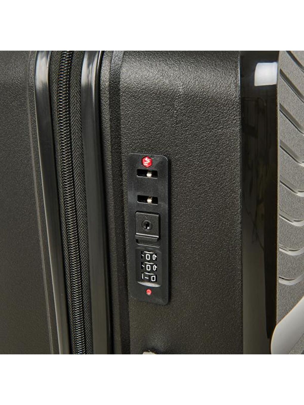 Orta Boy PP Valiz - Siyah - 58 cm-4