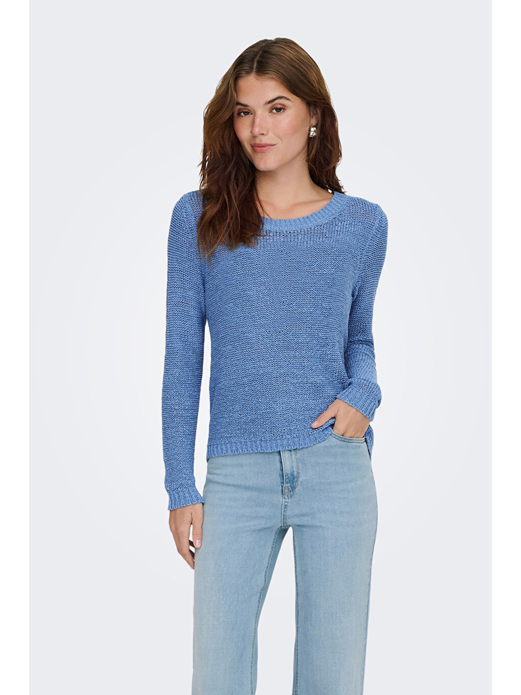 Mavi Onlgeena Regular Fit Bisiklet Yaka Örme Kadın Kazak 15113356A