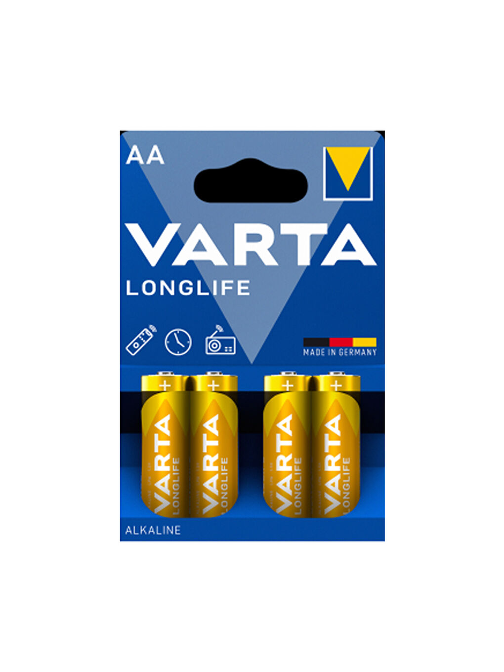 Varta Longlife 4'lü Alkalin Kalem Pil AA