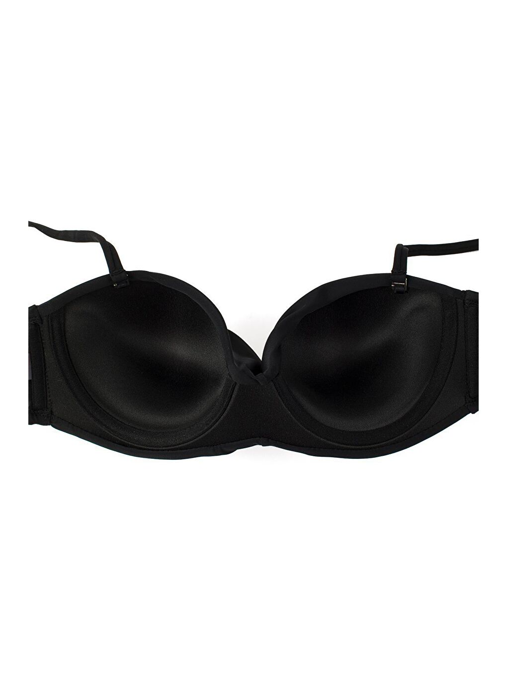 Siyah Dönmeli Yüksek Bel Bikini Takım-3