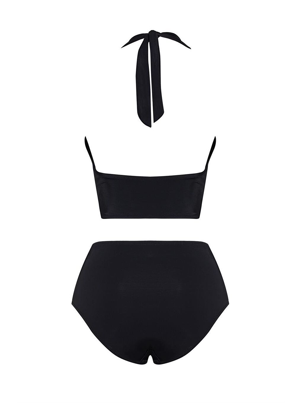 SAILOR moda Siyah Çapraz Bikini Takım - 1