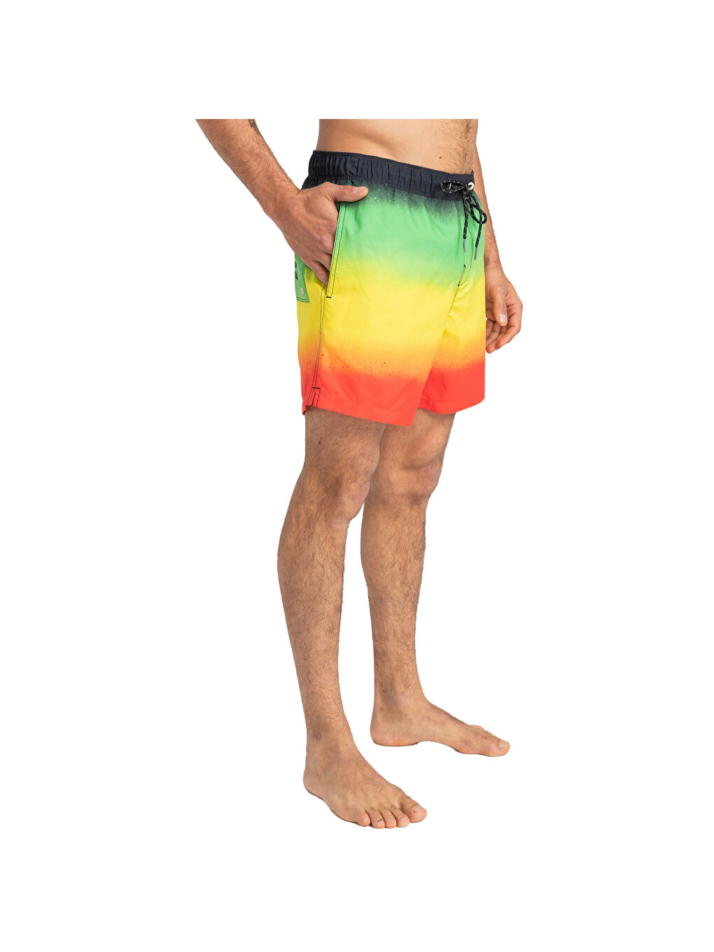 Karışık All Day Fade Lb Erkek Siyah Volley Short-5