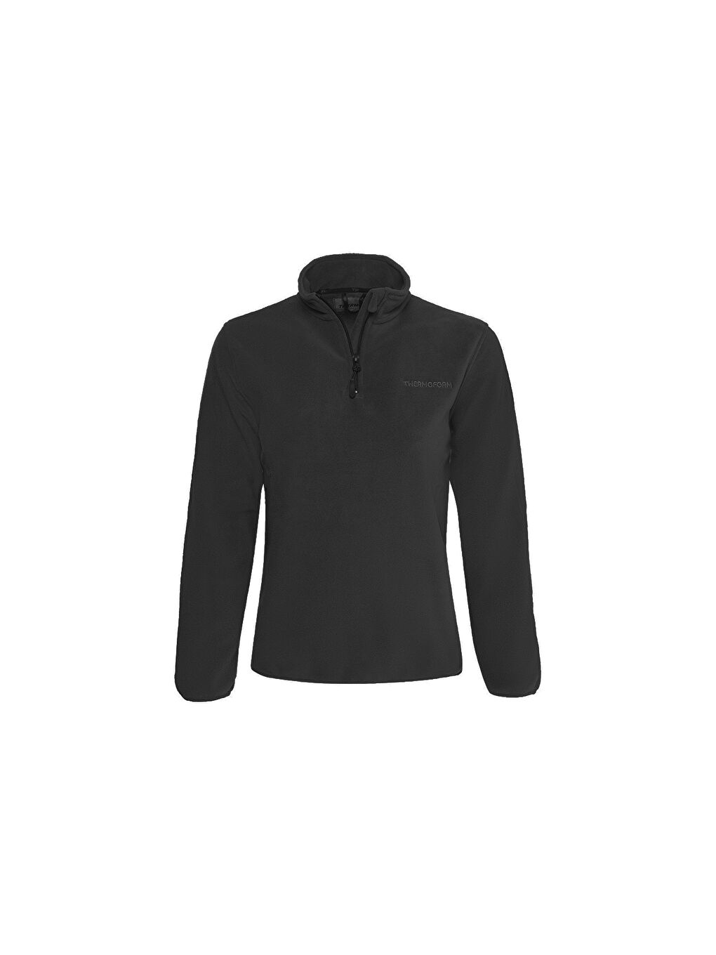 Siyah Polarline Çocuk 1/4 Fermuar Sweatshirt SİYAH-1