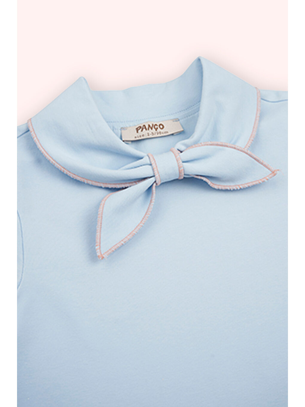 Mavi Kız Çocuk Kısa Kollu T-Shirt Pembe-2