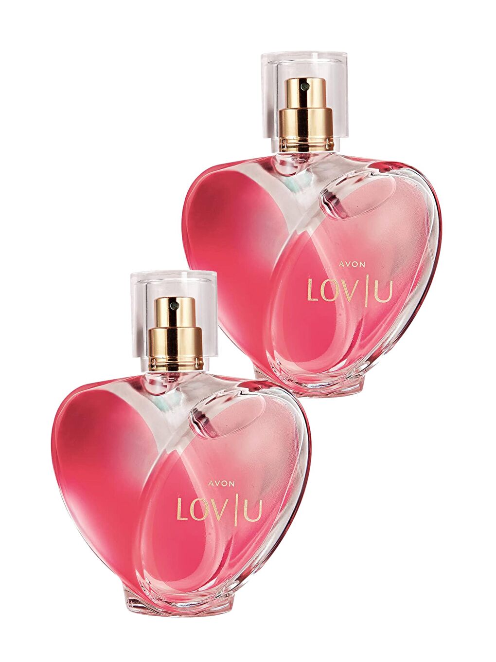 AVON Renksiz Lov U Kadın Parfüm Edp 50 Ml. İkili Set